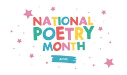 National Poetry Month Sign